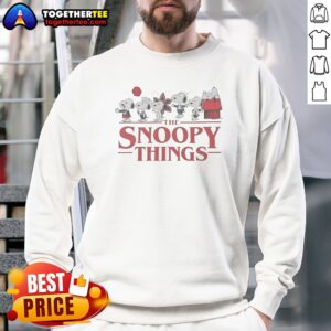 Funny The Snoopy Things Stranger Things Sweatshirt