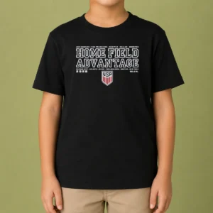 Awesome USMNT Homefield Advantage USA Soccer Kids T-Shirt