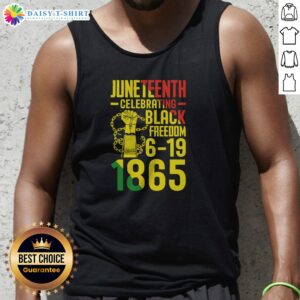 Awesome Juneteenth Celebrating Black Freedom 6 19 1865 Tank Top featuring bold graphics