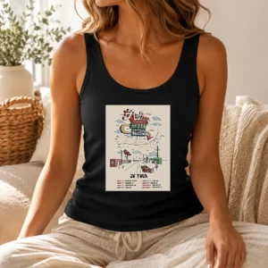 Pretty Asleep At The Wheel Route 66 Centennial 2026 Shows Tank Top