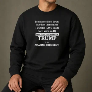 Top Political Satire Trump Is An Amazing President Sweater
