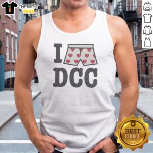 I Heart Print Boxers DCC Tank Top