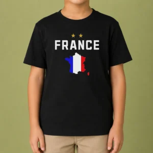 Nice France Flag Soccer Kids T-Shirt