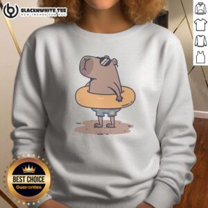 Top Summer Capy Sweatshirt featuring a vibrant summer-themed design