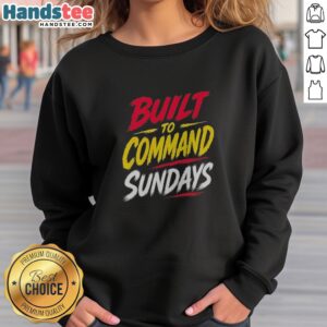 Pretty Built To Command Sundays sweatshirt in a cozy and relaxed fit, perfect for weekend wear.