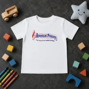 Pretty Americas Princess The Souths Sweetener Kids T-Shirt