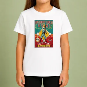 Official Mumford And Sons June 22 2026 Fenway Park In Boston MA Poster kids t shirt in white, front view