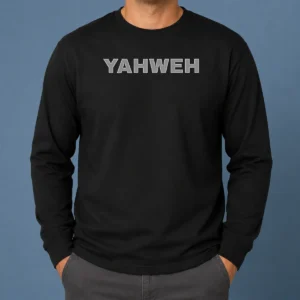 Original Yahweh Minimalist Logo Long Sleeve Shirt