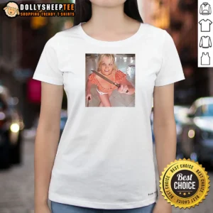 Nice Britney Spears Butcher Baby Knife Dance Ladies Shirt