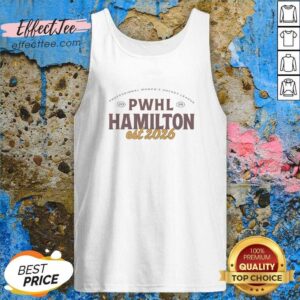 Hot Hamilton Est 2026 Professional Womens Hockey League 2026 tank top optimized for women athletes