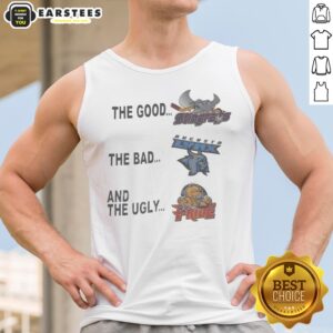 Official The Good The Bad And The Ugly tank top featuring iconic movie artwork