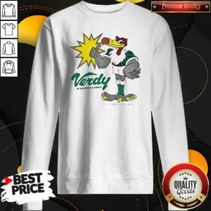 Pretty Verdy Mascot Yomiuri Nippon Football Club 1992 Verdy Yomiuri Sweatshirt