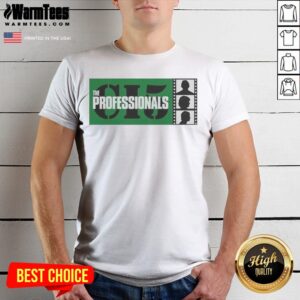 Good The Professionals CI5 Bodie Doyle And Cowley TV Series shirt displayed on a flat surface