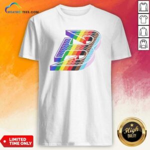 Boston Red Sox Pride Month Logo Alphabet B Rainbow LGBTQ Progress Flag Shirt
