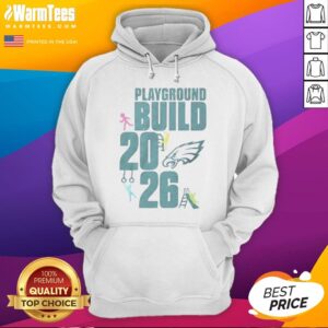 Good Philadelphia Eagles Playground Build 2026 hoodie featuring team colors and logo