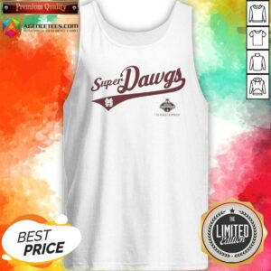 Top Mississippi State Bulldogs Super Dawgs Logo tank top optimized for showcasing team spirit