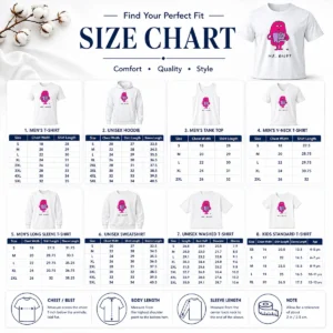 Size chart for Top Mr Books The Paris Review Literary Reading showing measurements in inches and cm