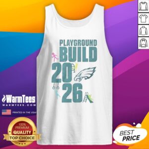 Good Philadelphia Eagles Playground Build 2026 tank top featuring a vibrant design for fans