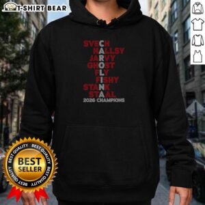 Good Svech Hallsy Jarvy Ghost Fly Fishy Stank Staal 2026 Champions NHL Hoodie