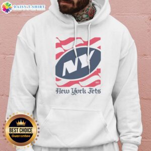 Hot New York Jets American Heritage Wordmark Hoodie featuring the iconic team logo.