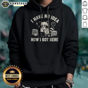 Nice I Have No Idea How I Got Here Hoodie