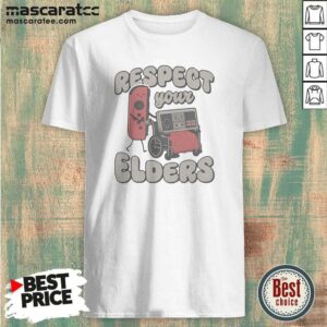 Pretty Respect Your Elders Gamer Humor Switch And NES Controller shirt optimized for comfortable fit and vibrant print
