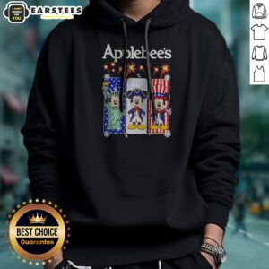 Applebee'S Mickey Mouse USA hoodie on hoodie