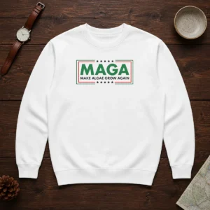 Original MAGA Algae Great Again Memorial Reflecting Pool America 2026 Sweater