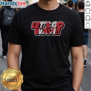 Top Canada Team Canada Maple Leaf Olympics World Cup Commonwealth Games Lets Go Wave Shirt, perfect for cheering on your team.
