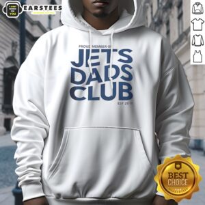 Pretty Winnipeg Jets Proud Member Of Jets Dads Club Est 2011 hoodie displayed in a casual setting.