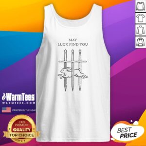Smay Luck Find You tank top featuring a unique design for casual wear
