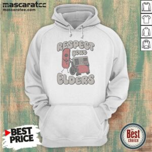Pretty Respect Your Elders Gamer Humor Switch And NES Controller Hoodie