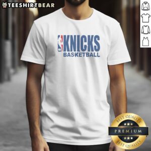 Premium New York Knicks NBA Basketball Shirt featuring vibrant team colors and logo.