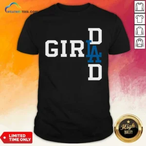 Good Los Angeles Dodgers LA Girl Dad