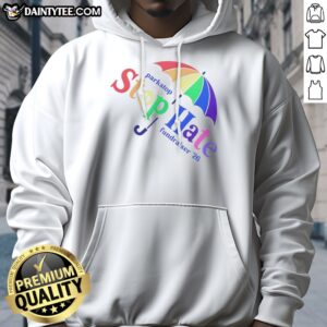 Funny Parkstop Stop Hate Fundraiser 26 Pride Rainbow Hoodie displayed in vibrant colors and cozy fit.