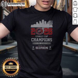 Nice 2026 Stanley Cup Champions Carolina Hurricanes Sound The Siren