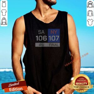 Premium Nice San Antonio Spurs Vs New York Knicks Final Score Tank Top