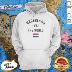Premium Nederland Vs The World hoodie optimized image showing a comfortable pullover with bold graphic print