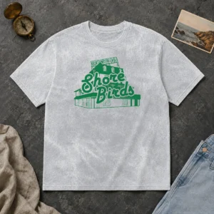 Pretty Jason Kelce Philadelphia Eagles Oceandrive Shore Birds Washed T-Shirt