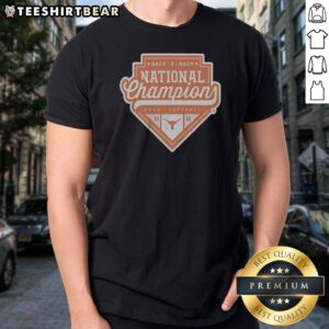 Pretty Texas Longhorns Back 2 Back National Champion NCAA Softball 20 26 Official Shirt showcasing team pride