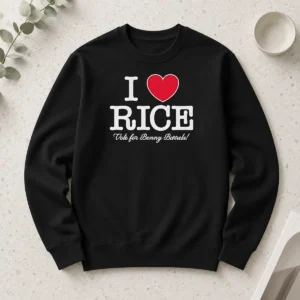 Nice Ben Rice I Love Rice Vote For Benny Barrels New York Yankees Baseball Long Sleeve Shirt