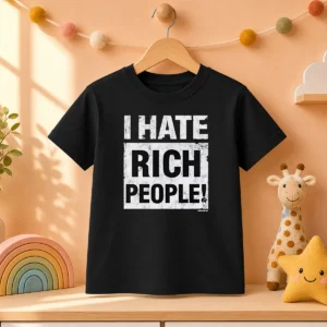 Premium I Hate Rich People Tekken 8 Video Game Kids T-Shirt