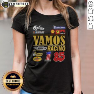 Original Vamos Racing Team Championship Vamos Racing 85 Vamos World Vm Std ladies shirt showcasing vibrant colors and design