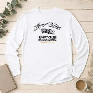 Official Sunday Cruise Los Angeles California One Block At A Time Long Sleeve Shirt