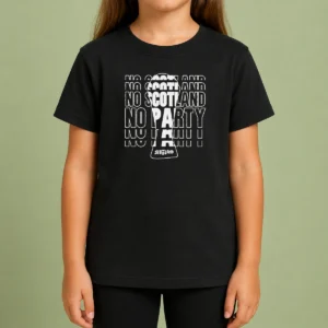 Hot No Scotland No Party Scotland Kids T-Shirt
