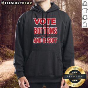 Awesome Jon Ossoff Vote Your Bottoms And Red Star Hoodie featuring a bold graphic design