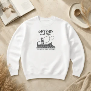 Awesome Odysseus Odyssey Boat Tours We Will Get You There Eventually Sweater