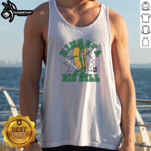 Original Kansas City Royals Kind Of A Big Dill Hot Dog KC Tank top featuring bold graphic on soft cotton fabric
