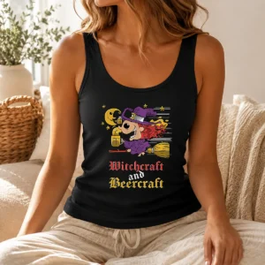 Pretty Witchcraft And Beercraft Tank Top