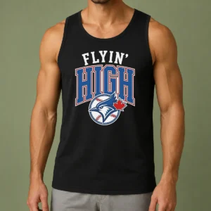 Hot Toronto Blue Jays Flyin High Logo Tank Top